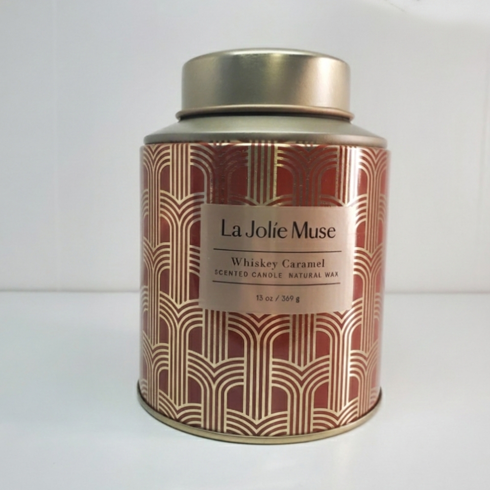 La Jolie Muse Whiskey Caramel Scented Candle